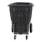 Vestil HEAVY DUTY TILT TRUCK 1 CU YD BLACK TOWABLE TDT-TB-100-HD-BL - alternate 5
